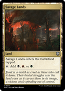 Savage Lands (Ripple Foil) [Modern Horizons 3 Commander] - The Mythic Store | 24h Order Processing