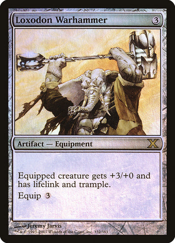 Loxodon Warhammer (Premium Foil) [Tenth Edition] - The Mythic Store | 24h Order Processing