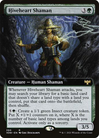 Hiveheart Shaman (Extended Art) [Innistrad: Crimson Vow] - The Mythic Store | 24h Order Processing