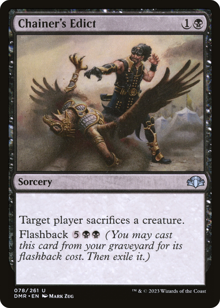 Chainer's Edict [Dominaria Remastered] - The Mythic Store | 24h Order Processing