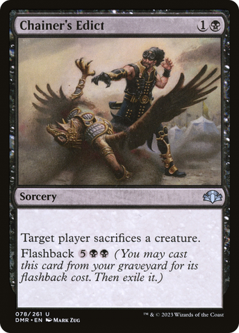 Chainer's Edict [Dominaria Remastered] - The Mythic Store | 24h Order Processing