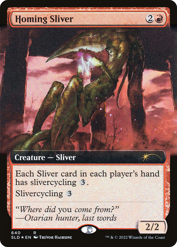 Homing Sliver (Extended Art) [Secret Lair Drop Promos] - The Mythic Store | 24h Order Processing