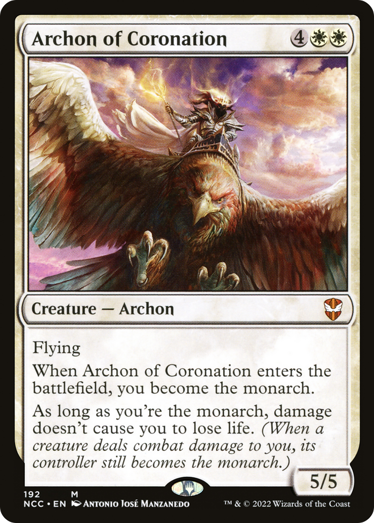 Archon of Coronation [Streets of New Capenna Commander] - The Mythic Store | 24h Order Processing