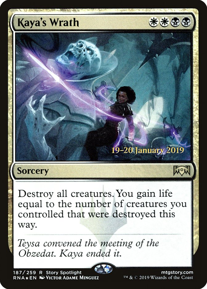 Kaya's Wrath [Ravnica Allegiance Prerelease Promos] - The Mythic Store | 24h Order Processing
