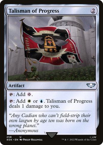 Talisman of Progress [Warhammer 40,000] - The Mythic Store | 24h Order Processing