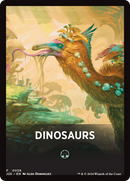 Dinosaurs Theme Card [Foundations Jumpstart Front Cards] - The Mythic Store | 24h Order Processing