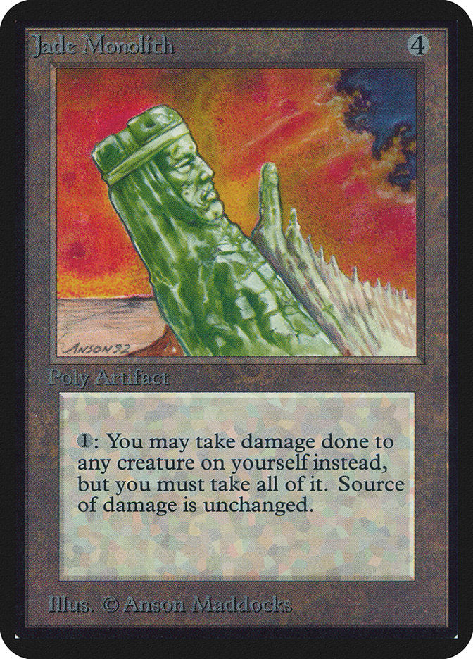 Jade Monolith [Alpha Edition] - The Mythic Store | 24h Order Processing