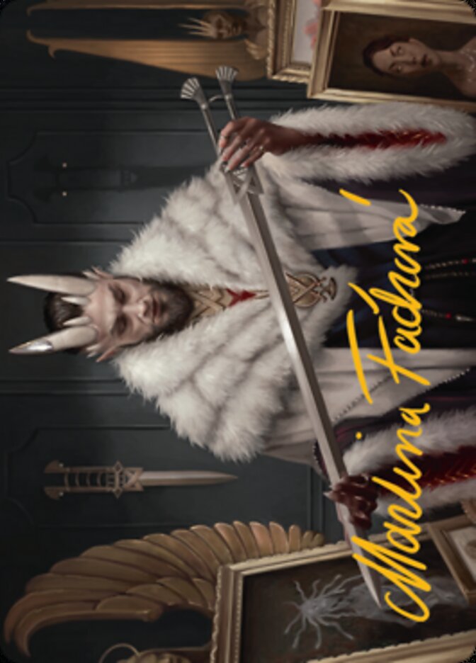 Lord Xander, the Collector Art Card (Gold-Stamped Signature) [Streets of New Capenna Art Series] - The Mythic Store | 24h Order Processing