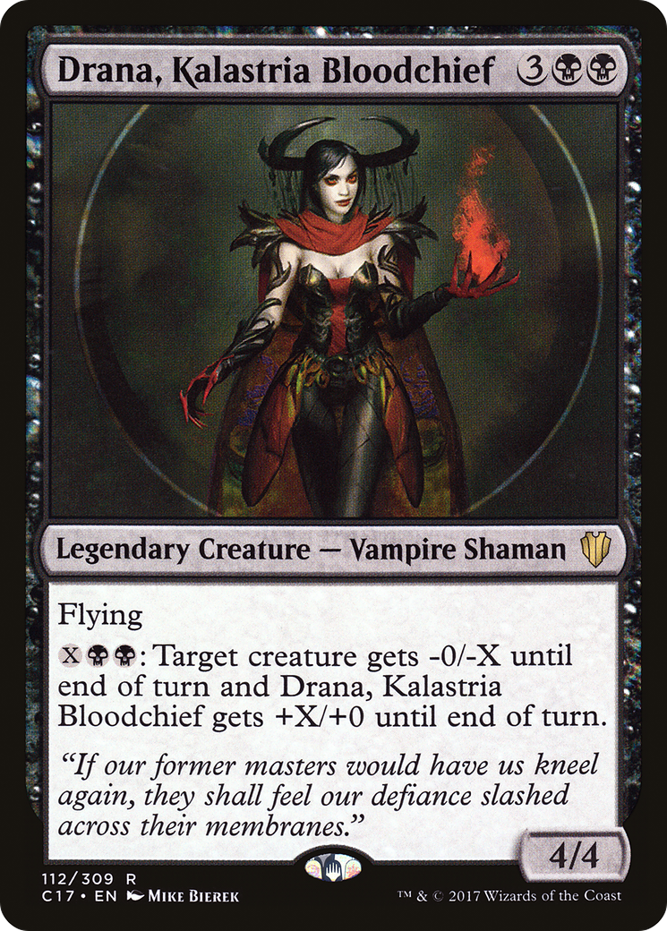 Drana, Kalastria Bloodchief [Commander 2017] - The Mythic Store | 24h Order Processing