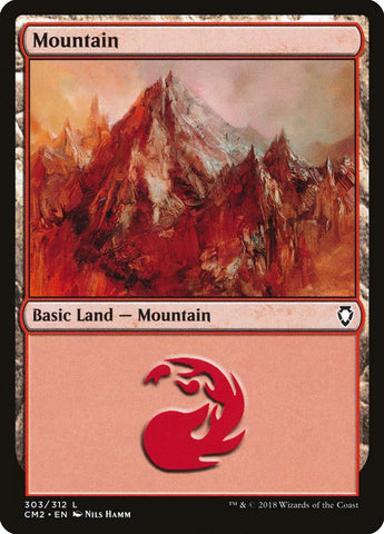 Mountain (303) [Commander Anthology Volume II] - The Mythic Store | 24h Order Processing