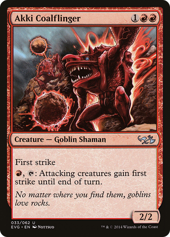 Akki Coalflinger (Elves vs. Goblins) [Duel Decks Anthology] - The Mythic Store | 24h Order Processing