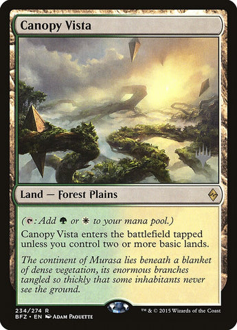 Canopy Vista [Battle for Zendikar Promos] - The Mythic Store | 24h Order Processing