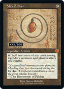 Mox Amber (Retro Schematic) (Serialized) [The Brothers' War Retro Artifacts] - The Mythic Store | 24h Order Processing