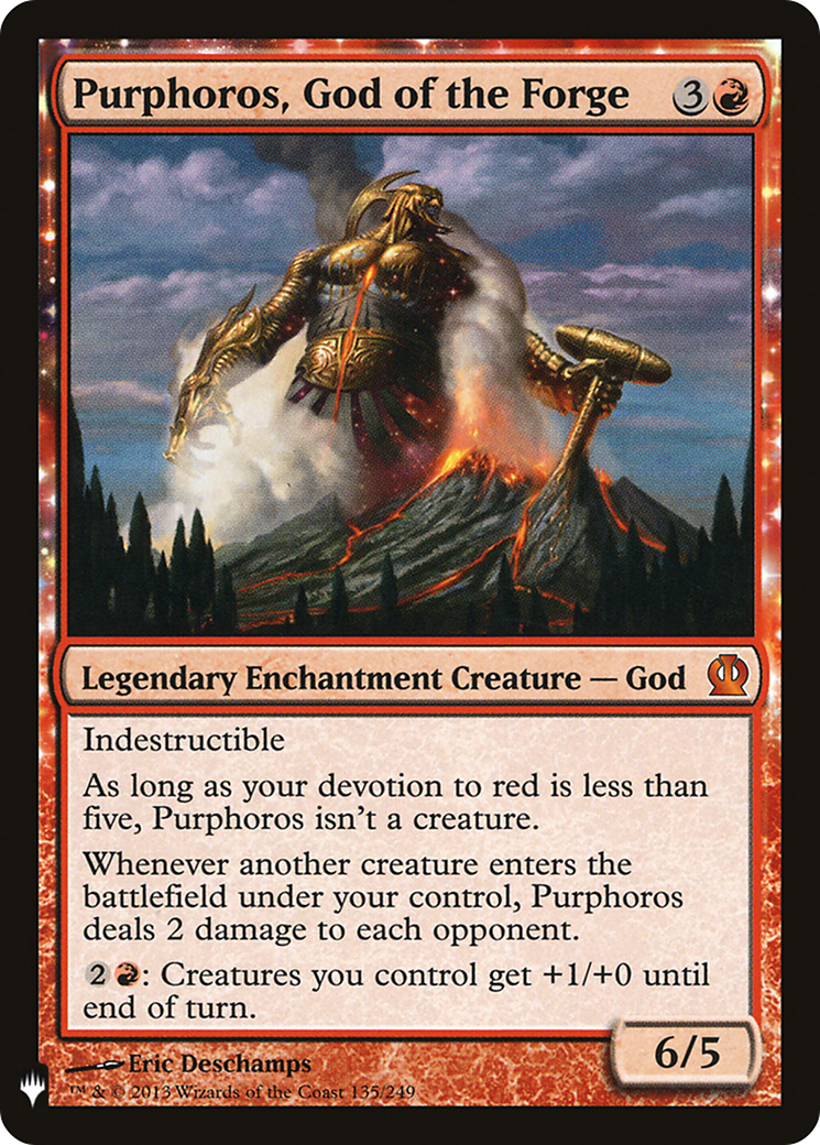 Purphoros, God of the Forge [Mystery Booster] - The Mythic Store | 24h Order Processing