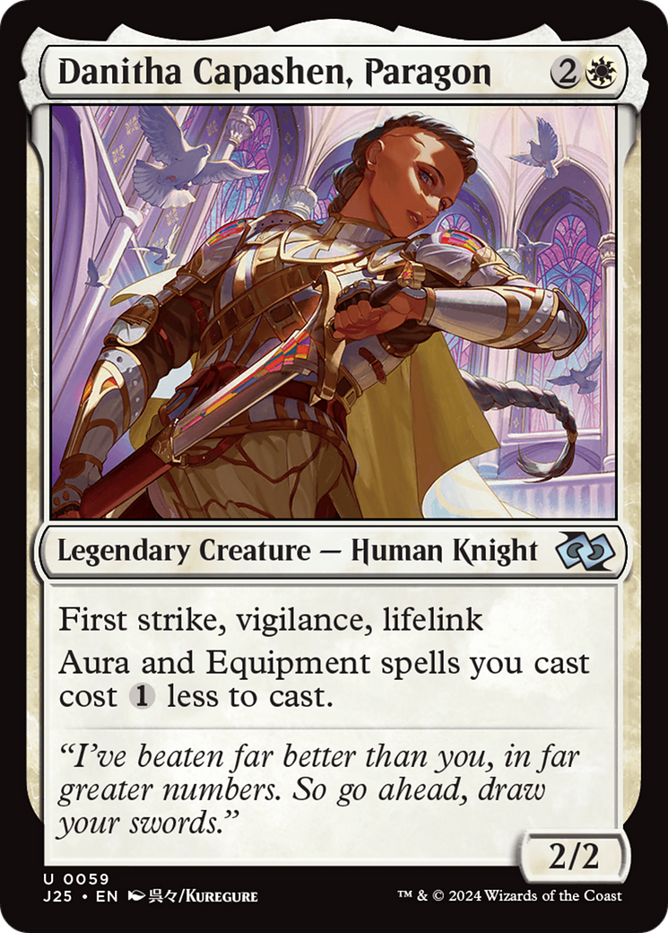 Danitha Capashen, Paragon (Anime) [Foundations Jumpstart] - The Mythic Store | 24h Order Processing