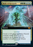 Body of Research (Extended Art) [Strixhaven: School of Mages] - The Mythic Store | 24h Order Processing
