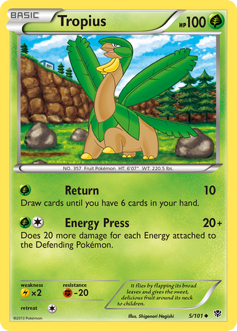 Tropius (5/101) [Black & White: Plasma Blast] - The Mythic Store | 24h Order Processing
