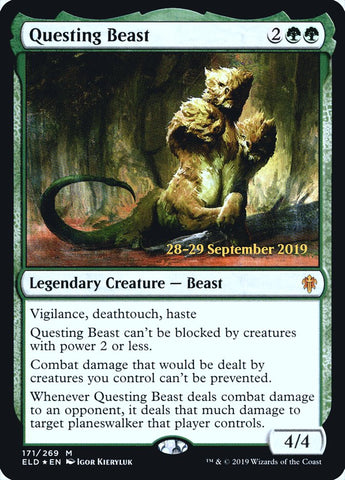 Questing Beast [Throne of Eldraine Prerelease Promos] - The Mythic Store | 24h Order Processing