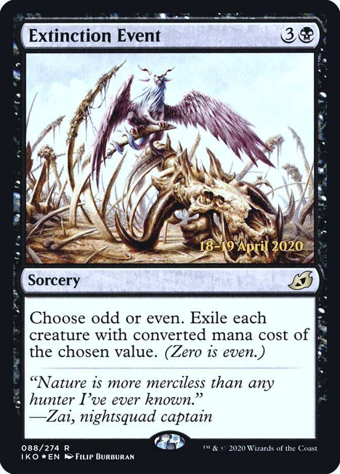 Extinction Event [Ikoria: Lair of Behemoths Prerelease Promos] - The Mythic Store | 24h Order Processing