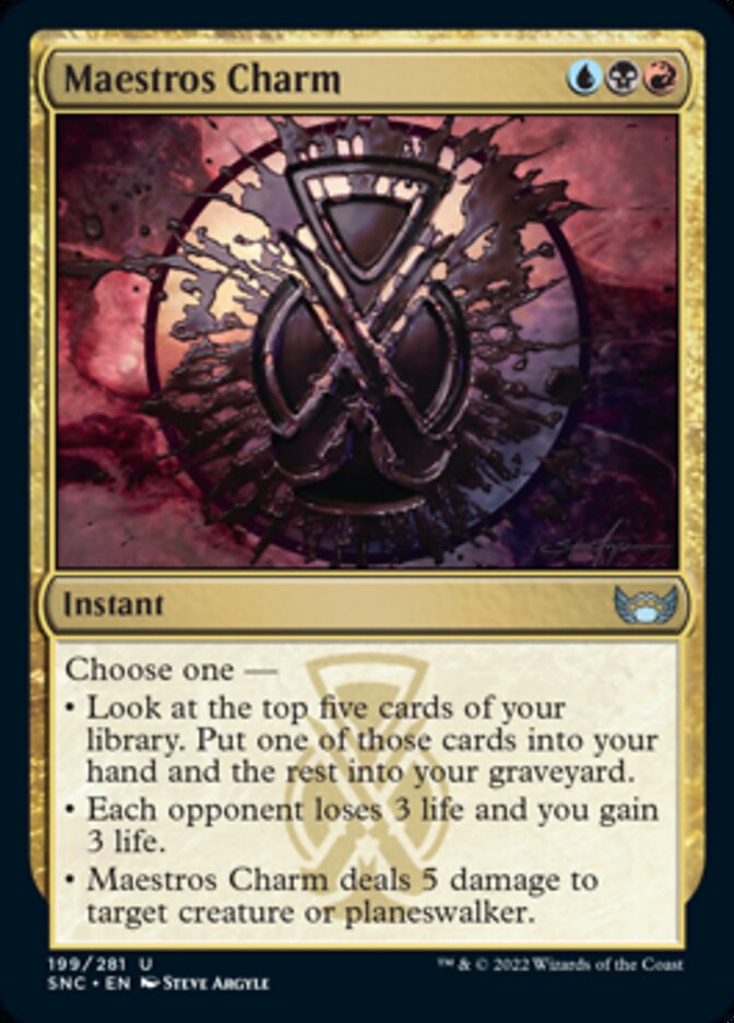 Maestros Charm [Streets of New Capenna] - The Mythic Store | 24h Order Processing
