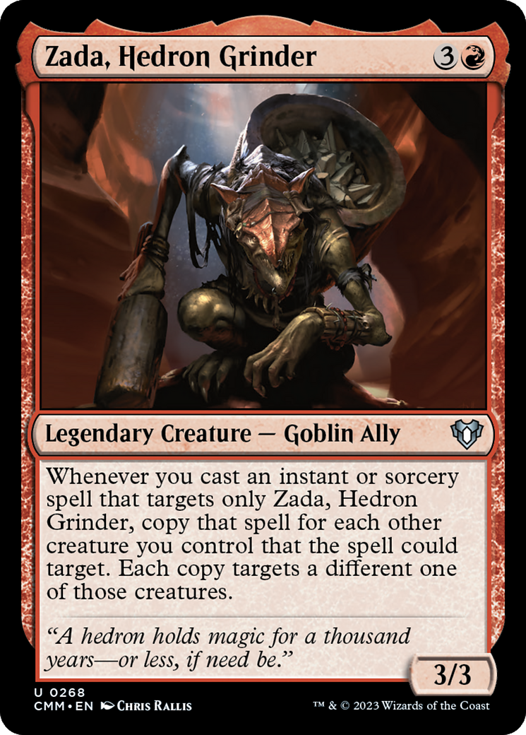 Zada, Hedron Grinder [Commander Masters] - The Mythic Store | 24h Order Processing