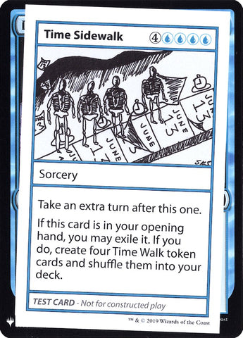 Time Sidewalk [Mystery Booster Playtest Cards] - The Mythic Store | 24h Order Processing