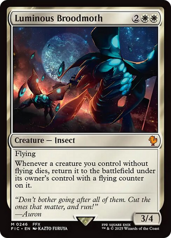 Luminous Broodmoth [FINAL FANTASY Commander] - The Mythic Store | 24h Order Processing