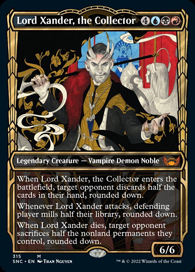 Lord Xander, the Collector (Showcase Golden Age) [Streets of New Capenna] - The Mythic Store | 24h Order Processing