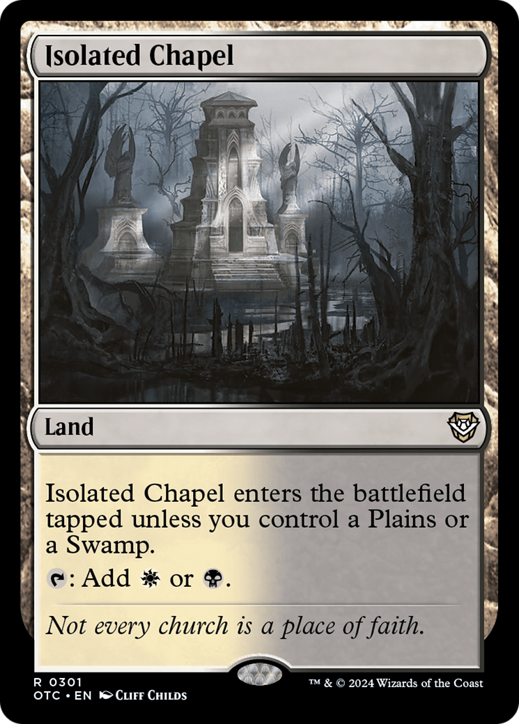 Isolated Chapel [Outlaws of Thunder Junction Commander] - The Mythic Store | 24h Order Processing