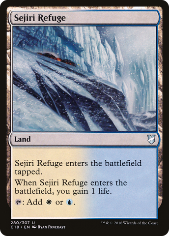Sejiri Refuge [Commander 2018] - The Mythic Store | 24h Order Processing