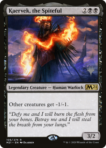 Kaervek, the Spiteful (Promo Pack) [Core Set 2021 Promos] - The Mythic Store | 24h Order Processing