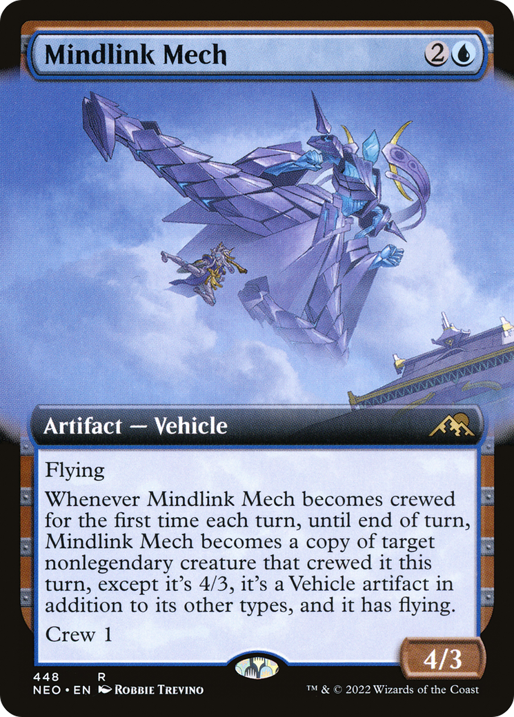 Mindlink Mech (Extended Art) [Kamigawa: Neon Dynasty] - The Mythic Store | 24h Order Processing