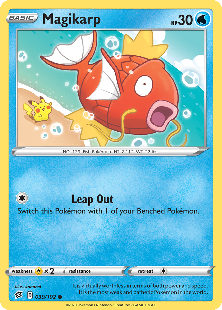Magikarp (039/192) [Sword & Shield: Rebel Clash] - The Mythic Store | 24h Order Processing