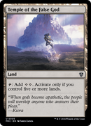 Temple of the False God [Murders at Karlov Manor Commander] - The Mythic Store | 24h Order Processing