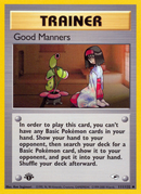 Good Manners (111/132) [Gym Heroes 1st Edition] - The Mythic Store | 24h Order Processing