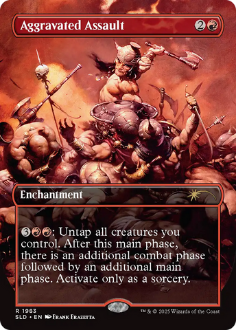 Aggravated Assault (1983) (Rainbow Foil) [Secret Lair Drop Series] - The Mythic Store | 24h Order Processing