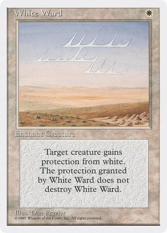 White Ward [Fourth Edition] - The Mythic Store | 24h Order Processing