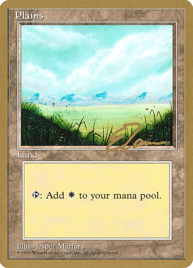Plains (et366) (Eric Tam) [Pro Tour Collector Set] - The Mythic Store | 24h Order Processing