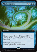 Mathemagics (Extended Art) [Secrets of Strixhaven] - The Mythic Store | 24h Order Processing
