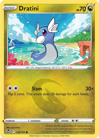 Dratini (129/195) [Sword & Shield: Silver Tempest] - The Mythic Store | 24h Order Processing