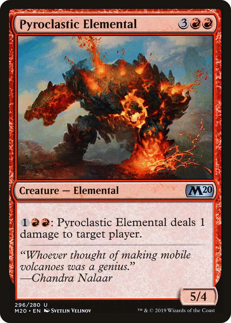 Pyroclastic Elemental [Core Set 2020] - The Mythic Store | 24h Order Processing