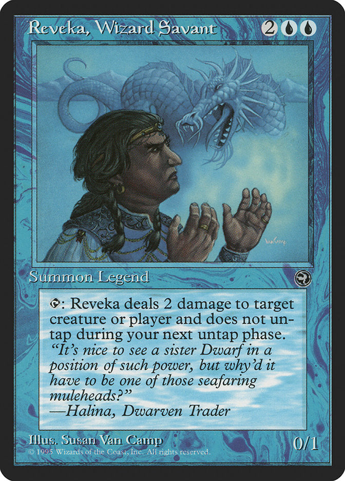 Reveka, Wizard Savant [Homelands] - The Mythic Store | 24h Order Processing