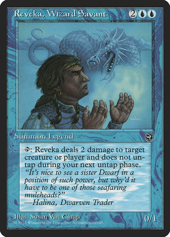 Reveka, Wizard Savant [Homelands] - The Mythic Store | 24h Order Processing