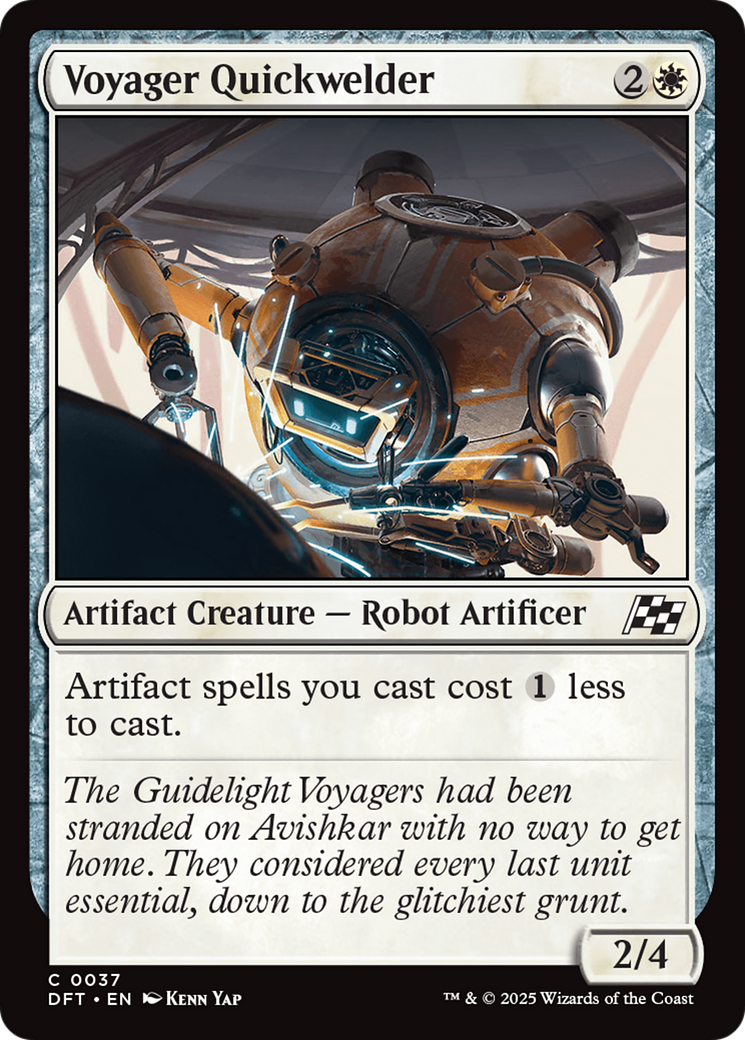Voyager Quickwelder [Aetherdrift] - The Mythic Store | 24h Order Processing