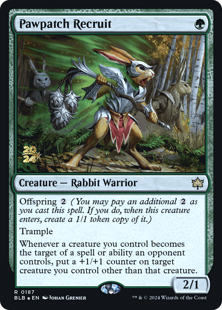 Pawpatch Recruit [Bloomburrow Prerelease Promos] - The Mythic Store | 24h Order Processing