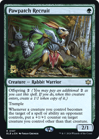 Pawpatch Recruit [Bloomburrow Prerelease Promos] - The Mythic Store | 24h Order Processing