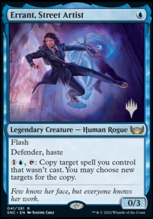 Errant, Street Artist (Promo Pack) [Streets of New Capenna Promos] - The Mythic Store | 24h Order Processing