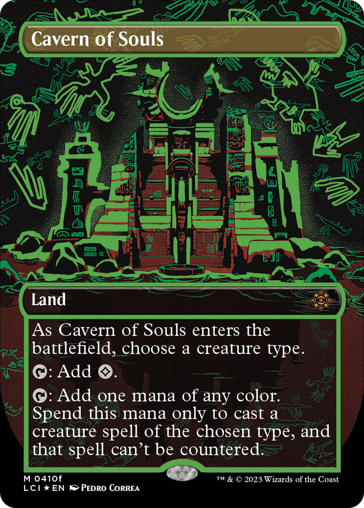 Cavern of Souls (0410f) (Borderless) [The Lost Caverns of Ixalan] - The Mythic Store | 24h Order Processing