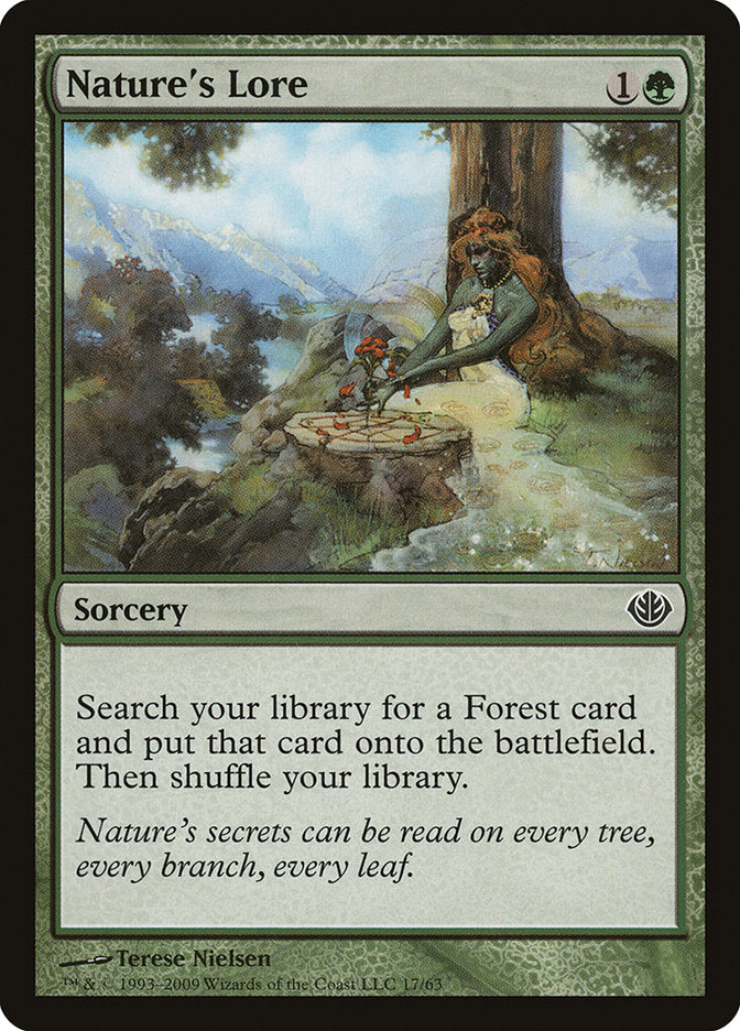 Nature's Lore [Duel Decks: Garruk vs. Liliana] - The Mythic Store | 24h Order Processing