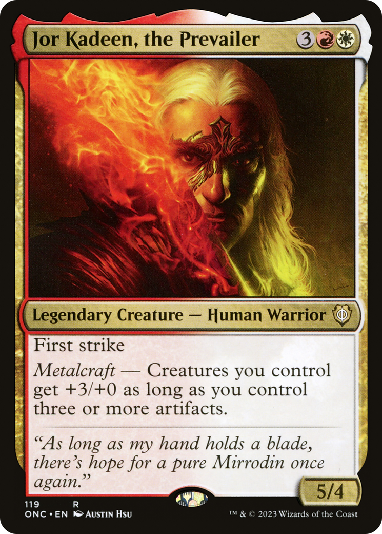 Jor Kadeen, the Prevailer [Phyrexia: All Will Be One Commander] - The Mythic Store | 24h Order Processing